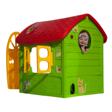                             Dohány Dětský zahradní domeček zelený                        