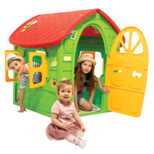                             Dohány Dětský zahradní domeček zelený                        