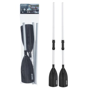 BESTWAY 62064 - Skládací hliníková vesla pro čluny a kajaky 2v1 (1,45 m / 2,18 m)