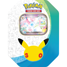 Pokémon TCG: 30th Celebration ex Tin