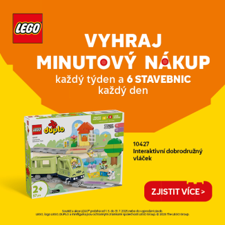 Vyhraj minutový nákup!