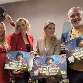 Pavel Kožíšek pokřtil novou kouzelnickou sadu Velká magie